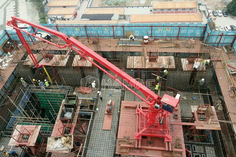 A quoi ressemble une rampe de coulée de béton