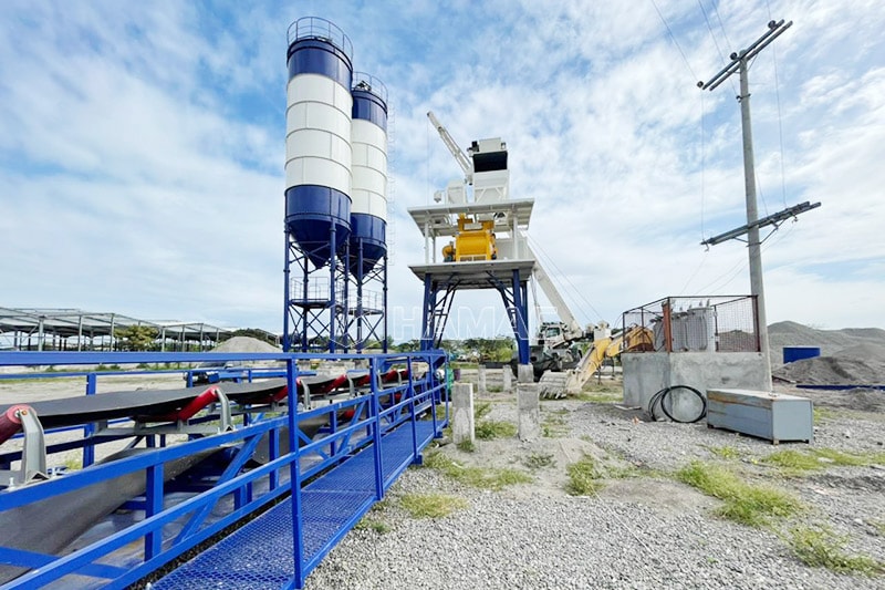 Pièces de centrale à béton pour assemblage 