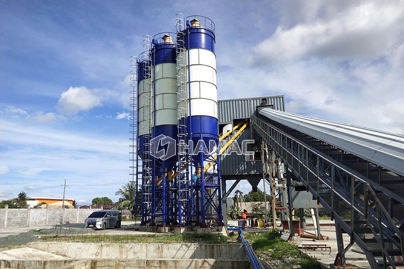 Silos à ciment boulonnés pour centrale à béton 