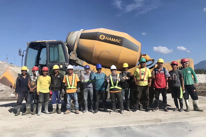 Produire du béton sur place